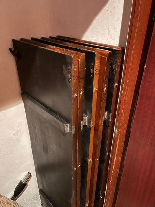 Mesa de roble extensible