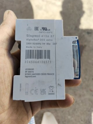 Interruptor horario digital Legrand 2 canales