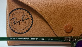 RAY BAN CLUBMASTER ORIGINALES NUEVAS A ESTRENAR
