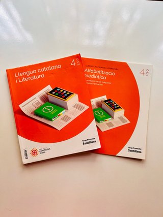 Llengua Catalana i Literatura, 4 ESO, Santillana