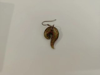 Conjunto Murano Colgante y Pendientes Nuevo