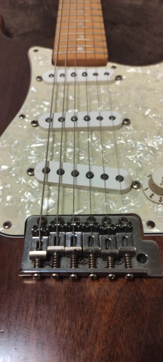 Guitarra Stratocaster partcaster Japón Fender