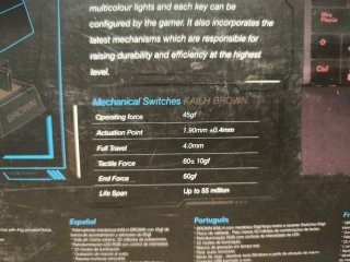 Teclado Mecánico New Skill Hanshi Spectrum