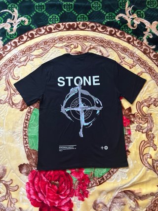 Camiseta Stone Island Negra Talla L