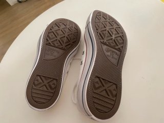 Zapatillas Converse Blancas Unisex Buen estado