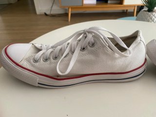 Zapatillas Converse Blancas Unisex Buen estado
