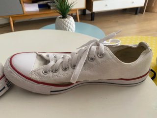Zapatillas Converse Blancas Unisex Buen estado