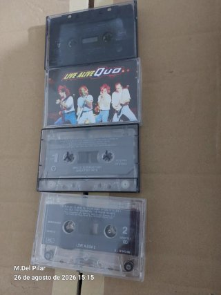 Cintas Cassettes de rock