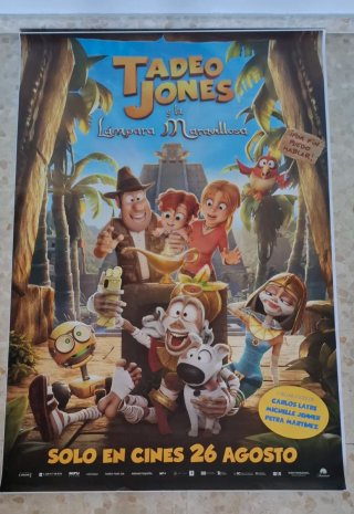 Póster Tadeo Jones y la Lámpara Maravillosa