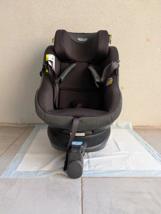 Seggiolino auto girevole 360°
