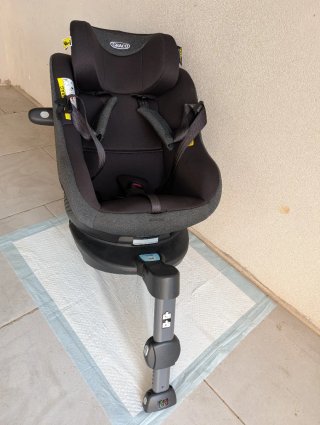 Seggiolino auto girevole 360°