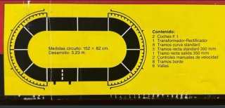 Circuito SCALEXTRIC MONZA Original