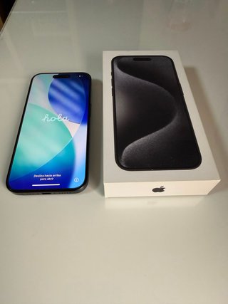 iPhone 15 Pro 256GB Titanio Negro