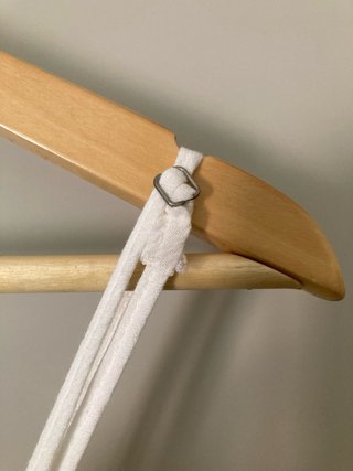 Vestido mini Stradivarius blanco