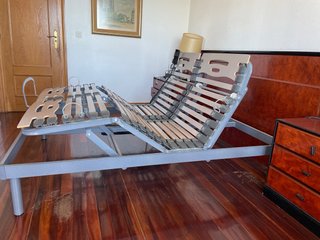 Cama articulada eléctrica doble
