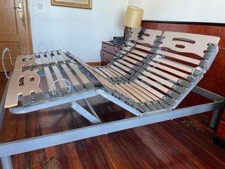 Cama articulada eléctrica doble