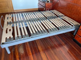 Cama articulada eléctrica doble