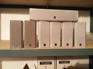 Yamaha Altavoces Home Cinema Beige/Marrón (7uds)