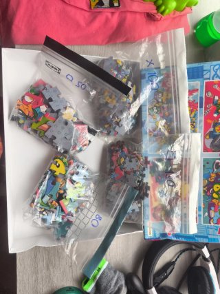 Caja 4 Puzzles Super Things Educa