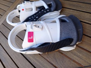 Fijaciones Snowboard All Mountain/Freestyle TallaL