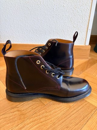 Botas Dr. Martens Piel Burdeos