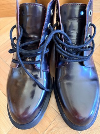 Botas Dr. Martens Piel Burdeos