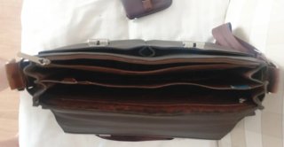 Maletín ejecutivo Piquadro marrón