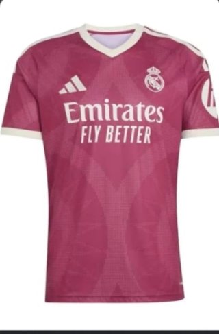 Camiseta Adidas Real Madrid Rosa Talla M