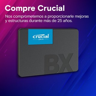 SSD Crucial BX500 500GB SATA 2.5