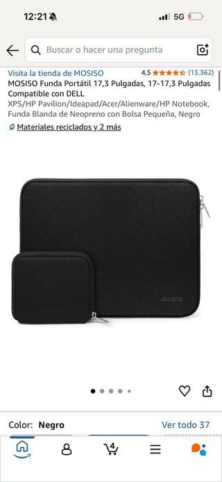 Custodia per laptop MOSISO 17-17,3" + custodia
