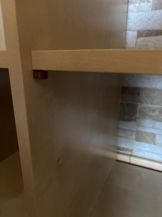 Scaffale modulare Ikea Kallax in rovere 147x147cm