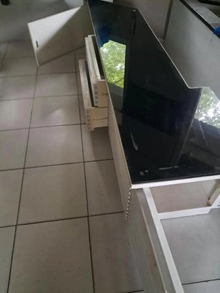 Mueble bajo esquinero / mueble TV