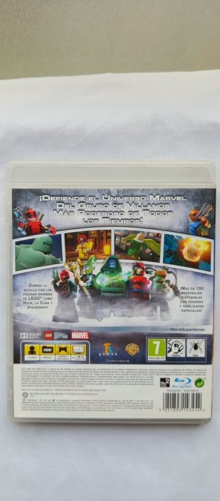 LEGO Marvel Super Heroes PS3 PAL ESPAÑA PERFECTO