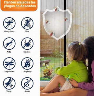Mosquitera magnética DIKER 180x240