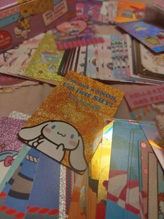 Cartas coleccionables Hello Kitty and Friends