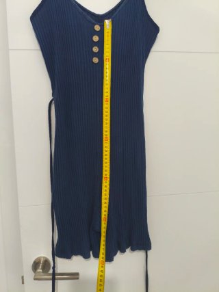 Mono corto azul de tirantes