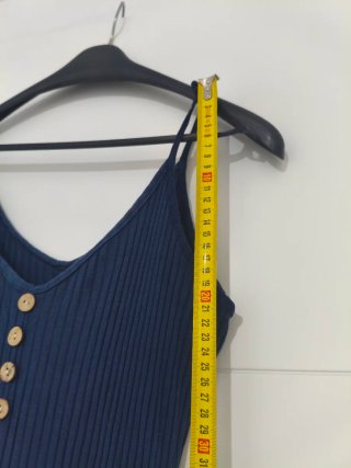 Mono corto azul de tirantes
