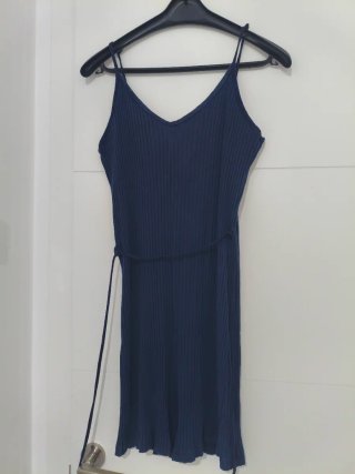 Mono corto azul de tirantes