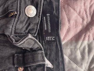 Falda pantalón Stradivarius gris