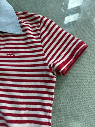 Polo Thomas Burberry Rayas Talla M