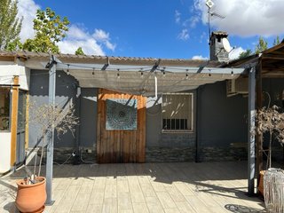 Pérgola de jardin de jardín de aluminio