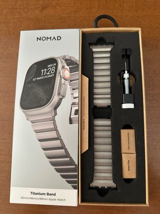 Nomad Titanium Band V3 para Apple Watch