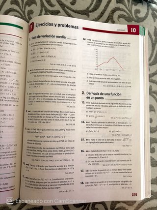 Libro Matemáticas 2° Bachillerato edebé