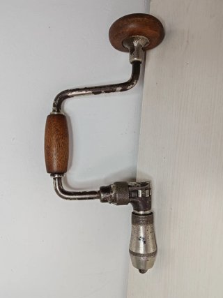Taladro manual / Berbiquí madera y metal