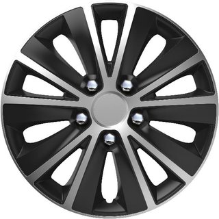 Jgo. Tapacubos Rapide NC SB 15 Negro-Plata