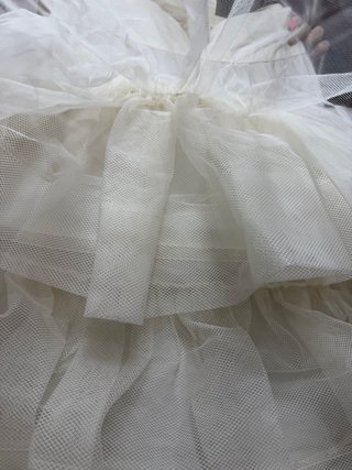 Cancán Fallera Blanco