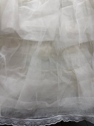 Cancán Fallera Blanco
