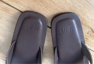 Sandalias de piel tipo dedo