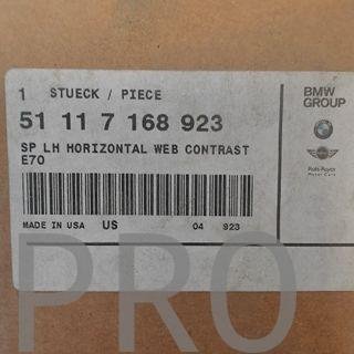 MOLDURA REJILLA LATERAL PARACHOQUES BMW X5 NUEVO