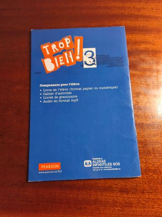Libro de francés: Trop bien! 3